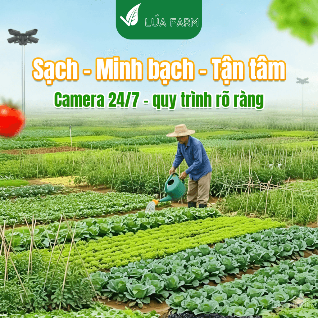 RauSạch -Giao Tận Nơi - Minh Bạch 